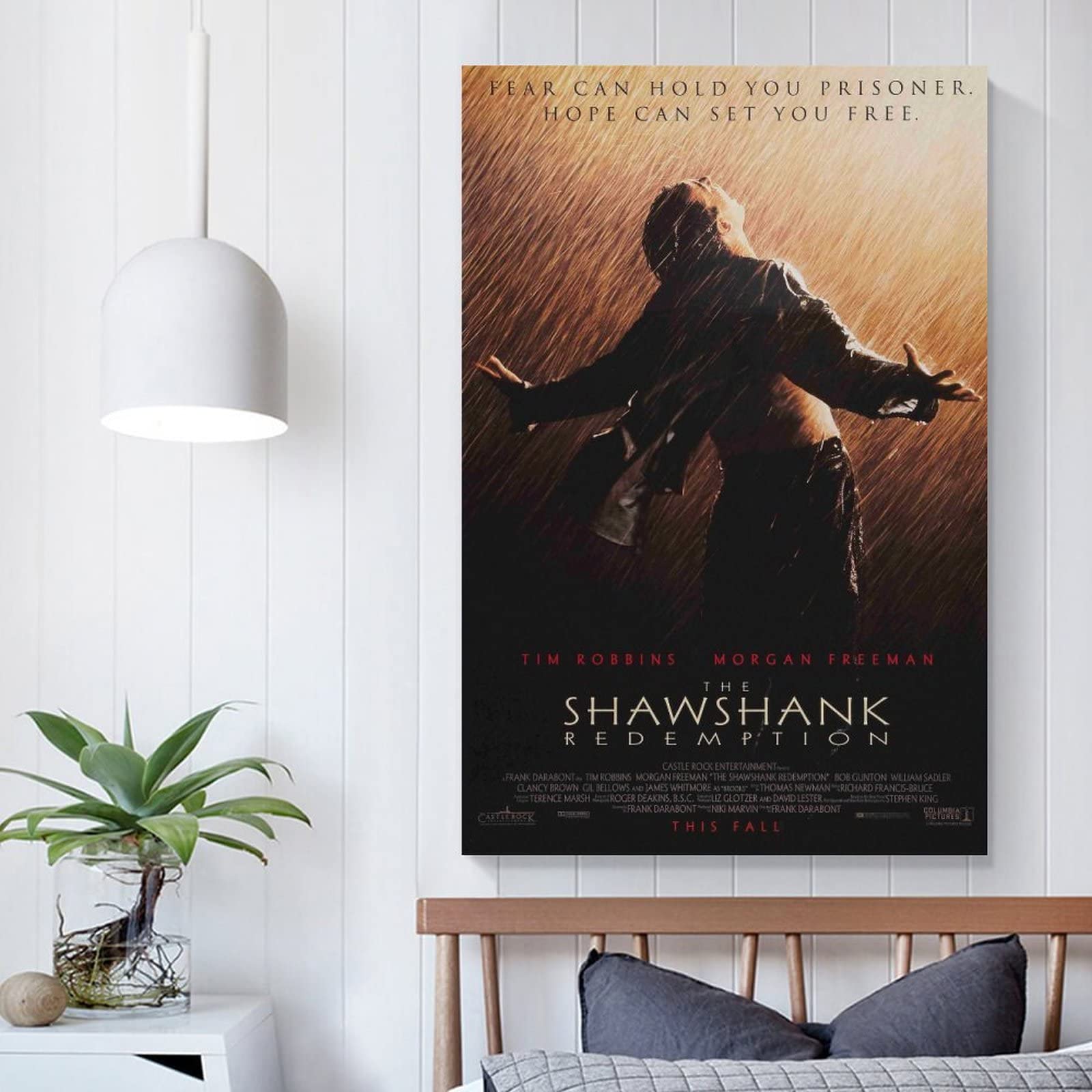 【額縁付き】ショーシャンクの空に A2ポスター Amazon.co.jp: Mmpcpdd 映画ショーシャンクの空にアートポスター