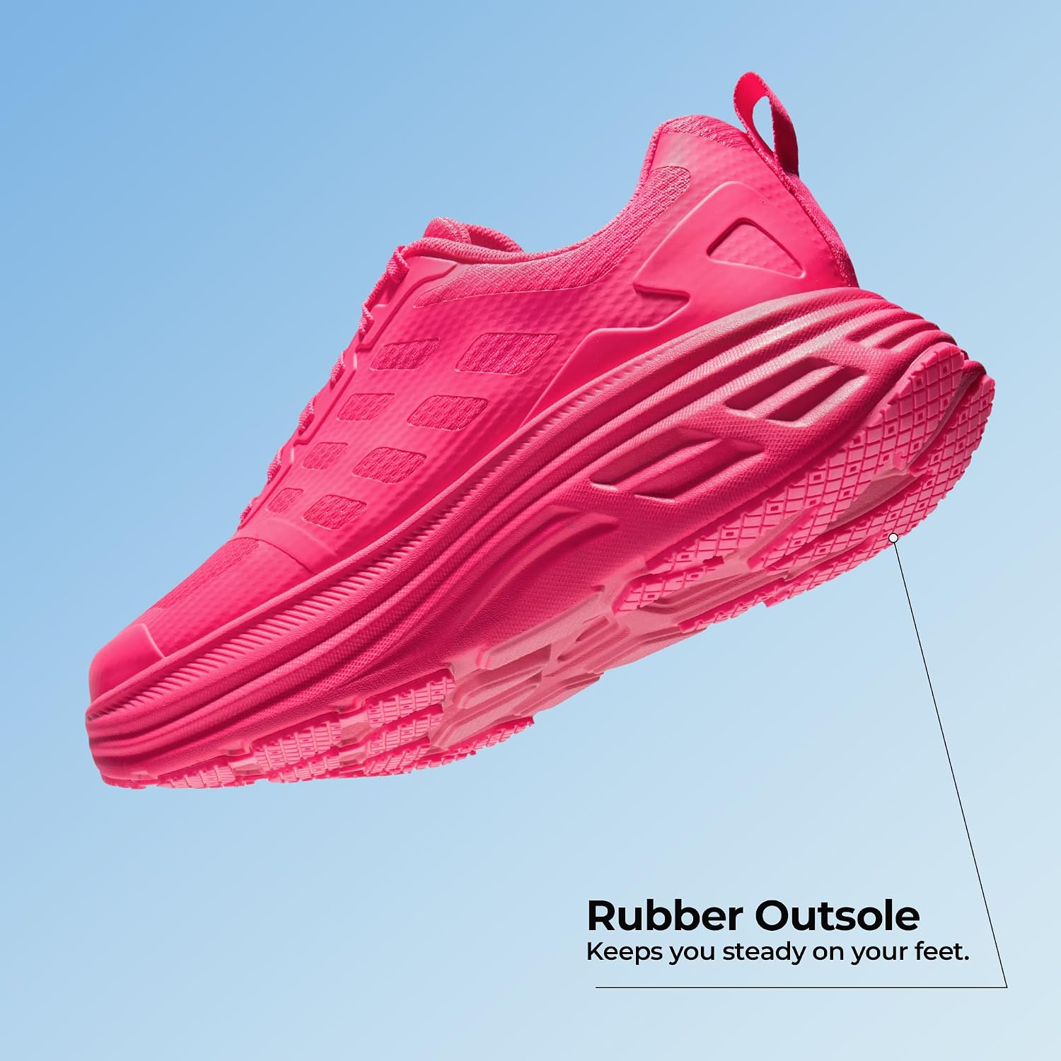  Women's Walking Shoes Running Tennis Sneakers | Cushion, Non-Slip, Comfortable, Breathable, Workout, Gym, Sports, Athletic, Fashion, ActiveFloat thumbnail