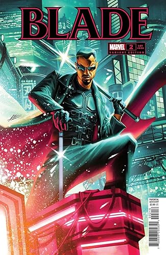 Miniatura 1 de Blade (6th Series) #2B VFNM  Marvel comic book  30 125 Variant Vampire Hunter
