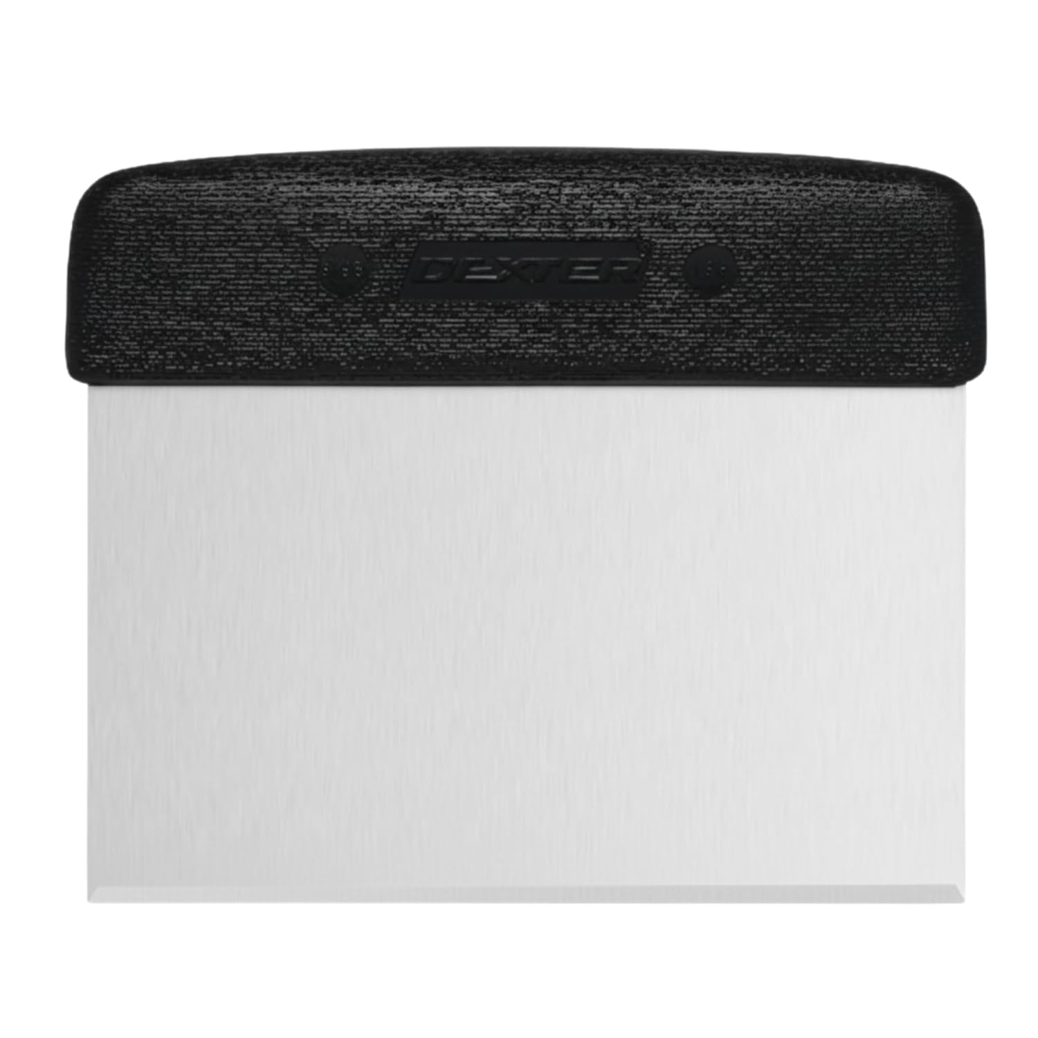 Dexter-Russell S196B 6x3 Inch Stainless Steel Dough Cutter Scraper - Sani-Safe Slip-Resistant Handle, NSF Certified, Made in USA