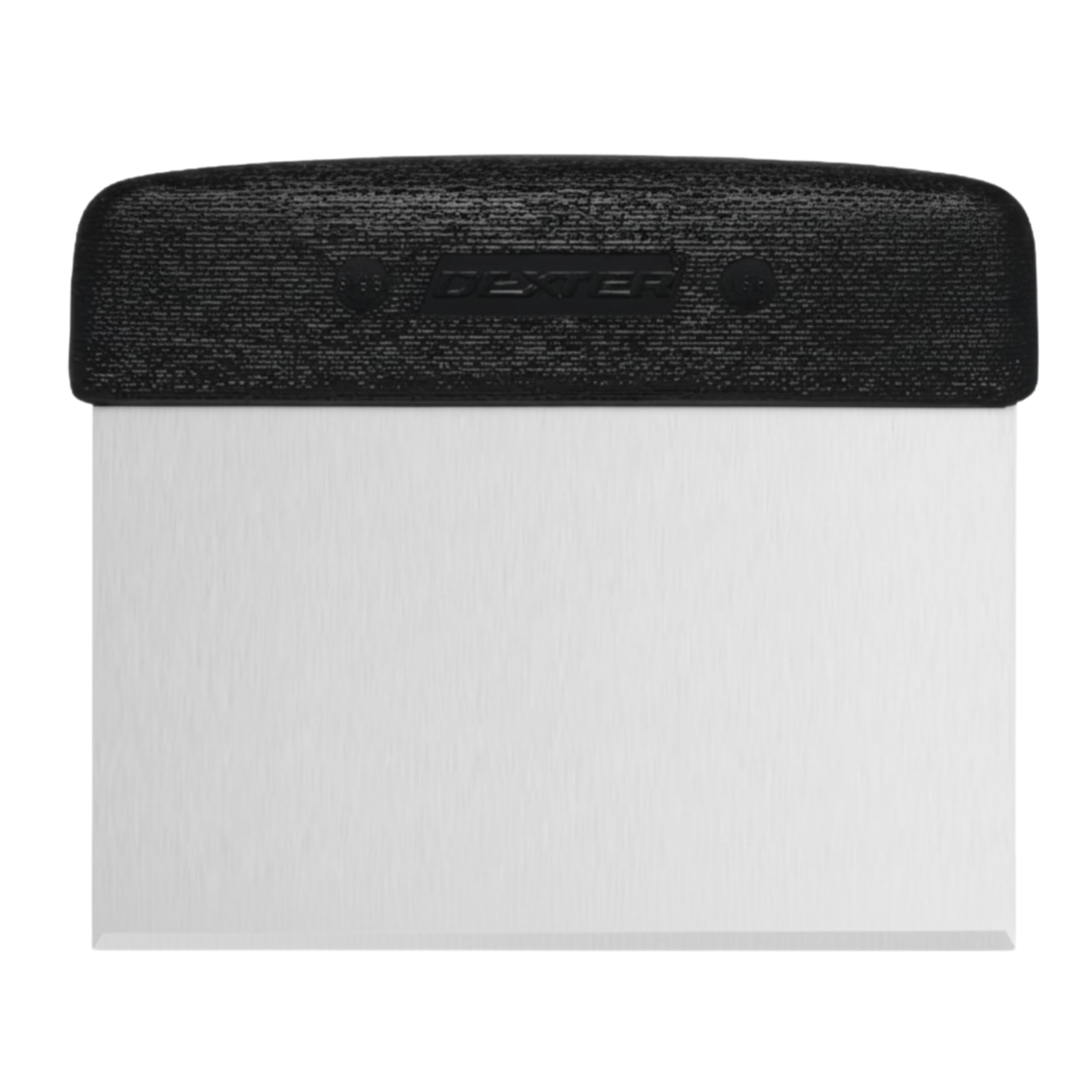 Dexter Russell S196B Sani-Safe (17303B) Dough Cutter/Scraper, 6" x 3", Stainless Steel Blade and Textured, Polypropylene Handle, Black, NSF Certified, Made in USA​‌‌‍​​‌‌​‌‌‍​​‌‌‌​‍​​‌‌‌​‍​‌​​‌​ Y