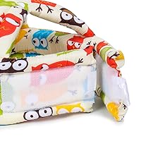 Vista 6 de FLYPARTY Gorra de seguridad ajustable para bebé y niño pequeño (beige búho)