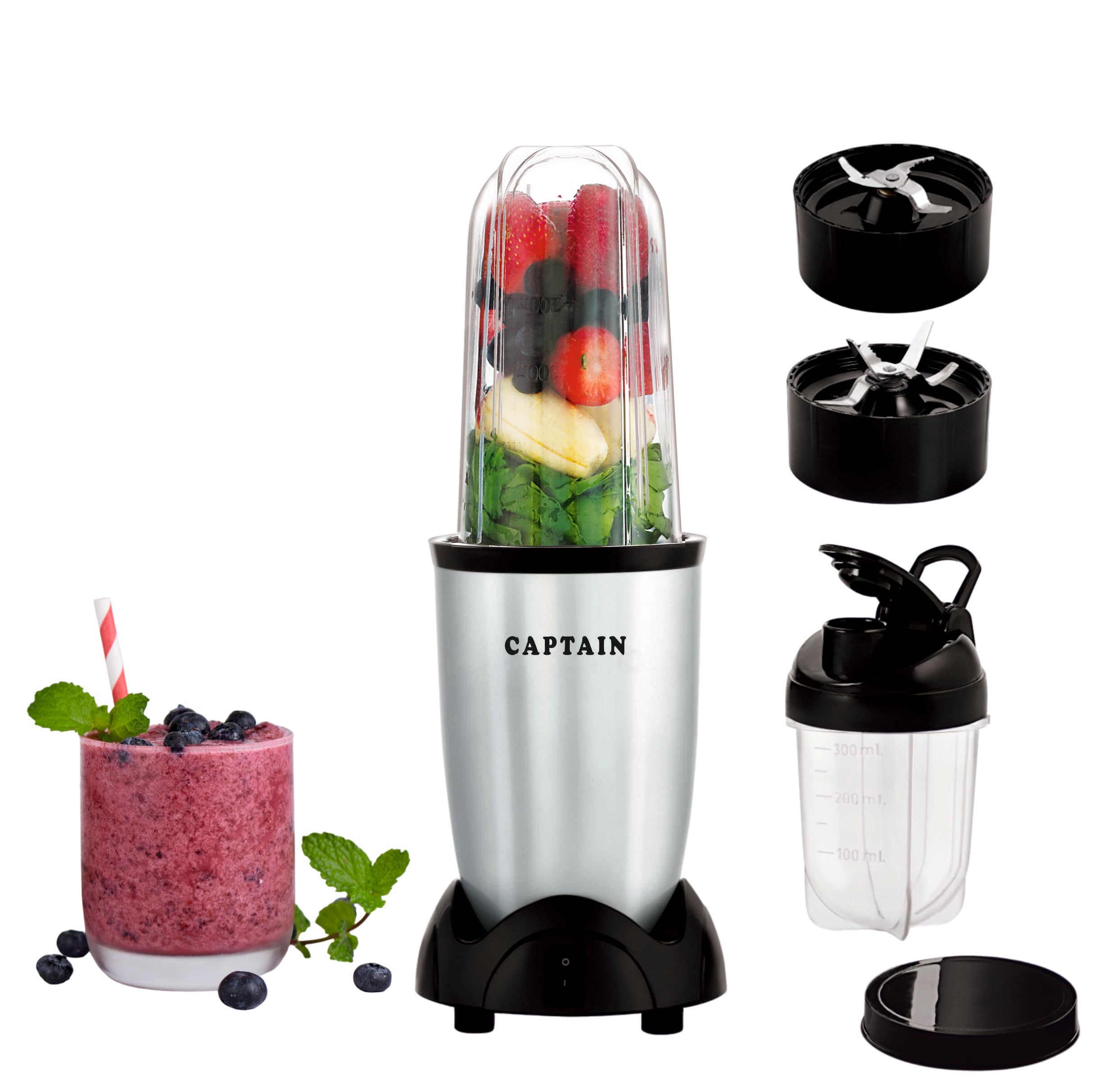 See full amazon price history chart for Captain Nutri Blender 500W - Copper (2 Jars & 2 Blades, Silver) Captain Nutri Blender 500W - Copper (2 Jars & 2 Blades, Silver) (B0D969GHWK) Amazon Price History, Amazon Price Tracker