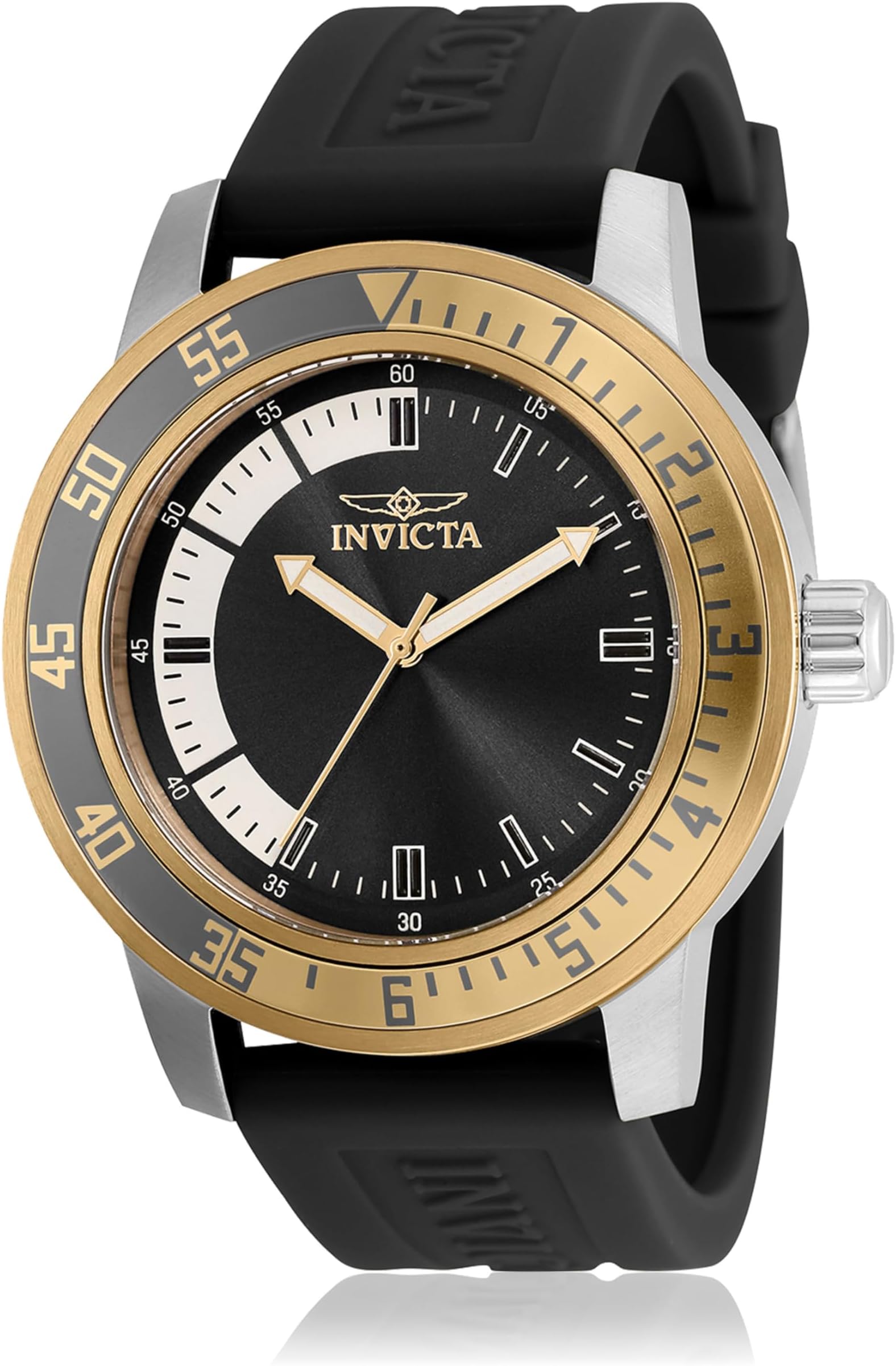 Invicta Men's Specialty 45mm Silicone Quartz Watch