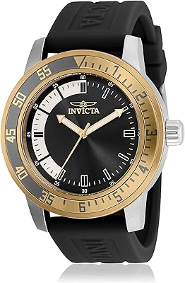 Invicta Mens Specialty Silicone Quartz Watch