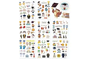 2024 Grad Cap Letter Stickers: Embellish Your Graduation Festivities