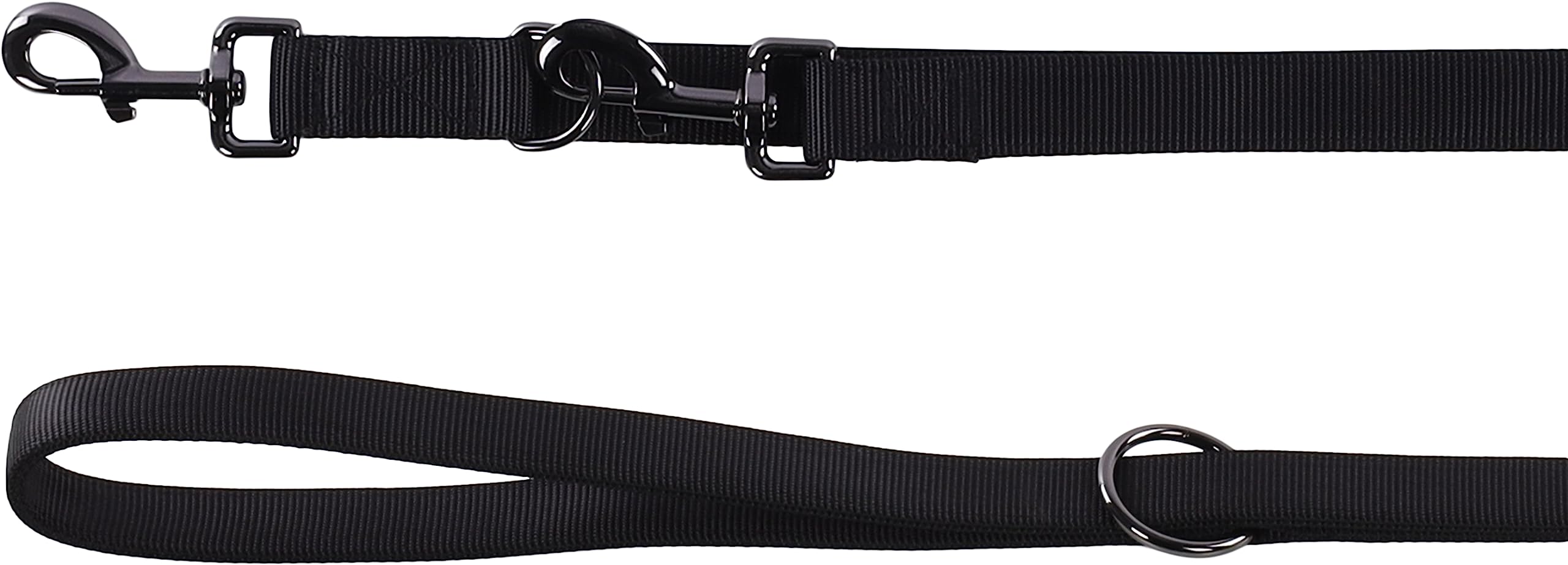 Flamingo Dog Training leash Muni Black 2m 25mm