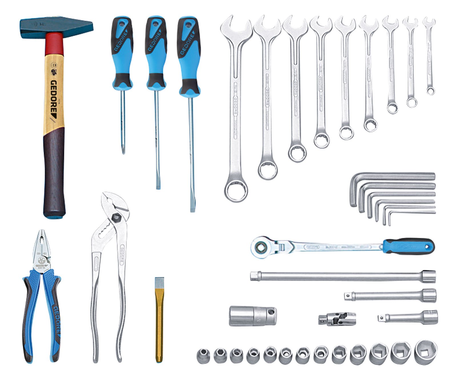 Assortiment d'outils Universal GEDORE 41 pcs pour tous vos travaux
