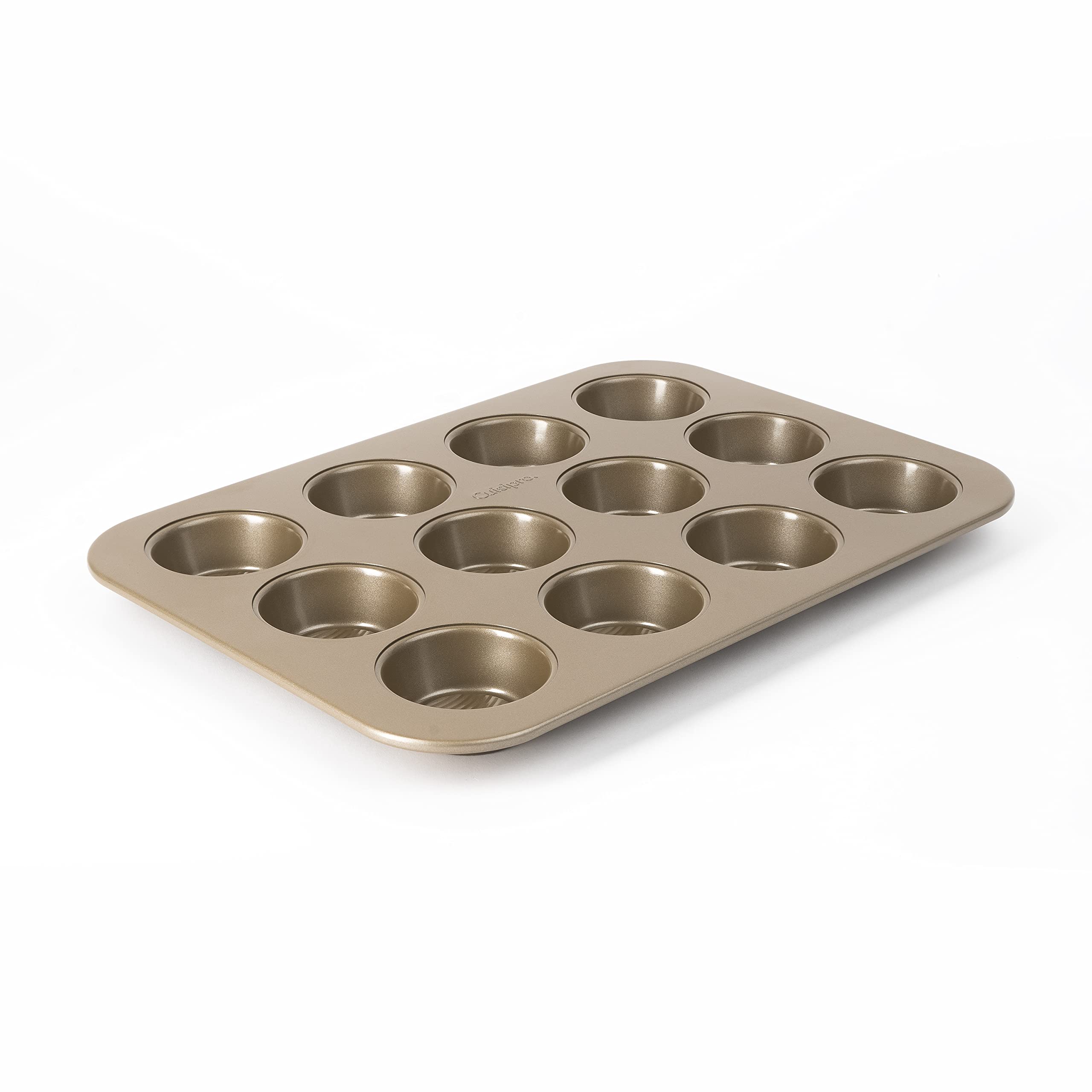 Cuisipro Bandeja de muffin de acero de 12 tazas