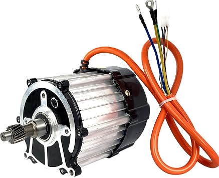 48V / 60V / 72V Electric Tricycle Motor Permanent Magnet Brushless Differential Motor 1500W / 1800W 5-Hole 16-Tooth Motor, DIY Accessories for Electric Tricycle and Quad Bike