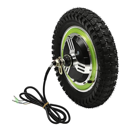 12 '' Bicicleta eléctrica sin escobillas Hub Motor Rueda delantera trasera Ciclo Bicicleta E-Bike Hub Kit de conversión de motor 24V 350W sin