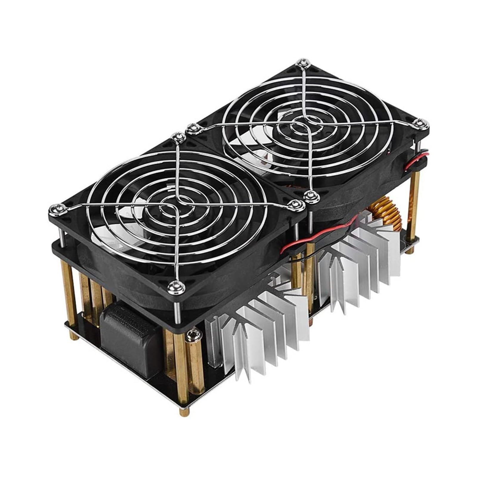 Induction Heater Practical Heating PCB Board Black 1800W ZVS Coil Heat Dissipation