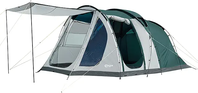 Portal 5-Person Luxury Camping Tent - Waterproof Family Tunnel Tent