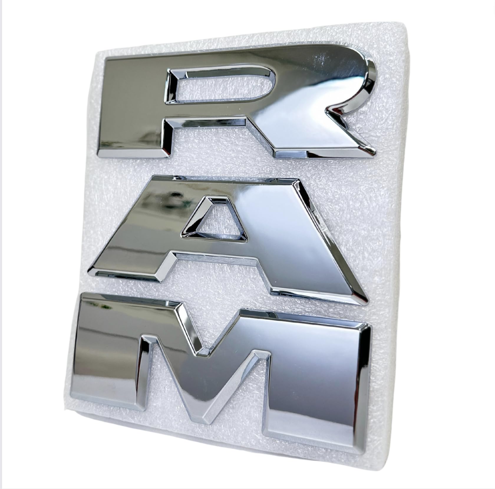 For 19-20 R-a-m 1500 DT Front Grille Emblem Nameplate Badge 68311411AA (Chrome) | Australia