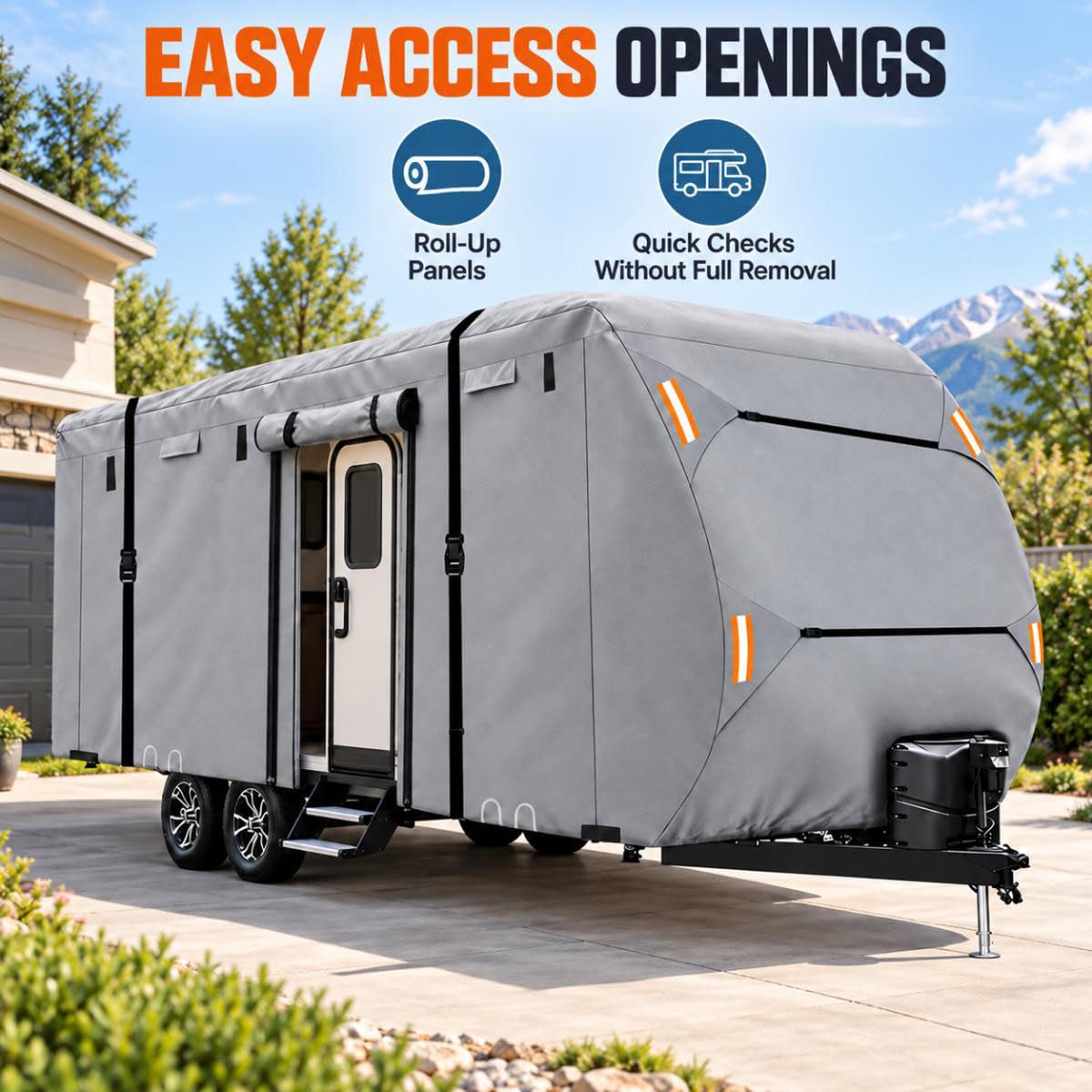Bache Caravane pour Northwood Manufacturing Nash Camp 23CK