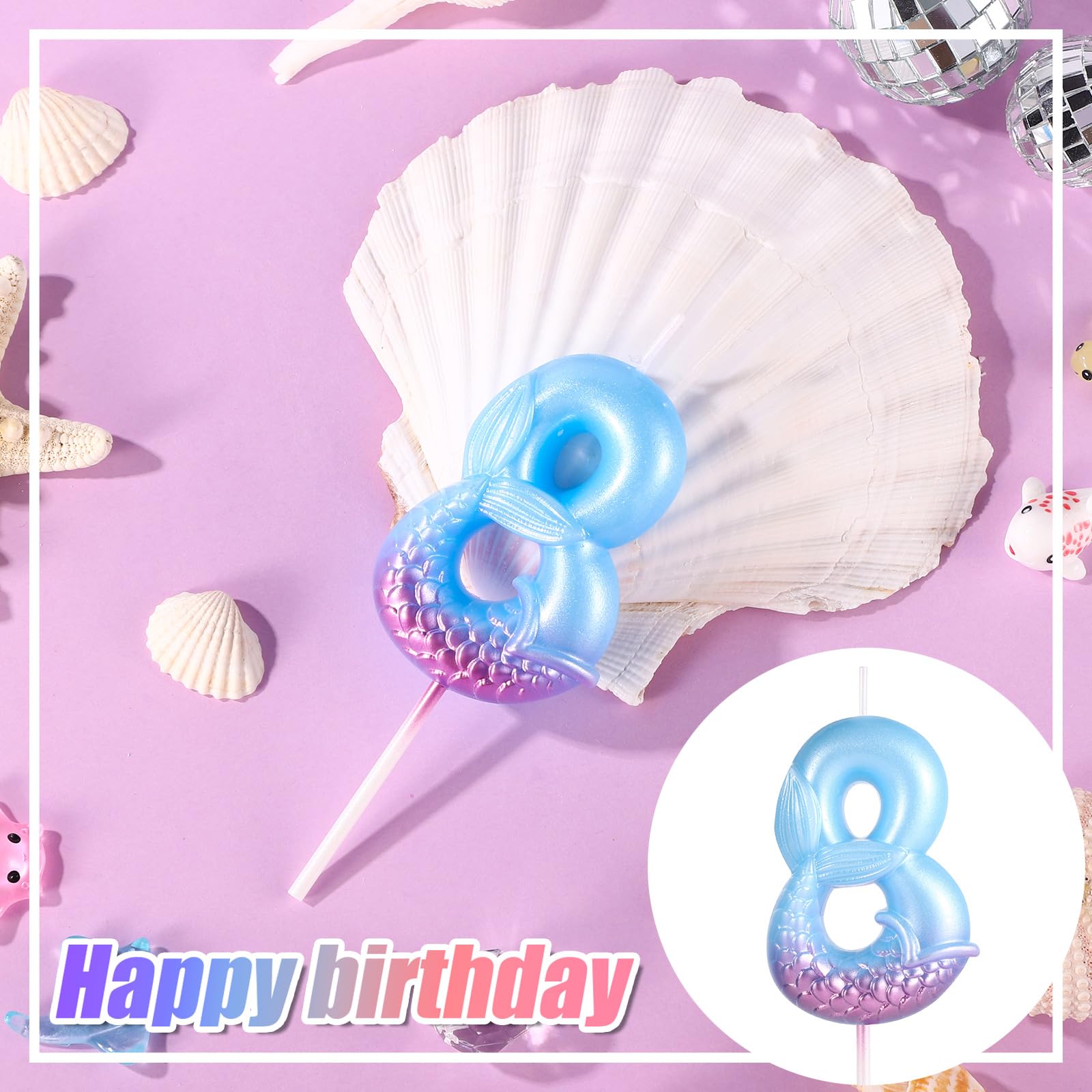 Bougies D'anniversaire, En Forme De Chiffre 1, Sur Le Thème De La