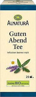 Alnatura Bio Guten Abend Tee, 20 Beutel, 30g