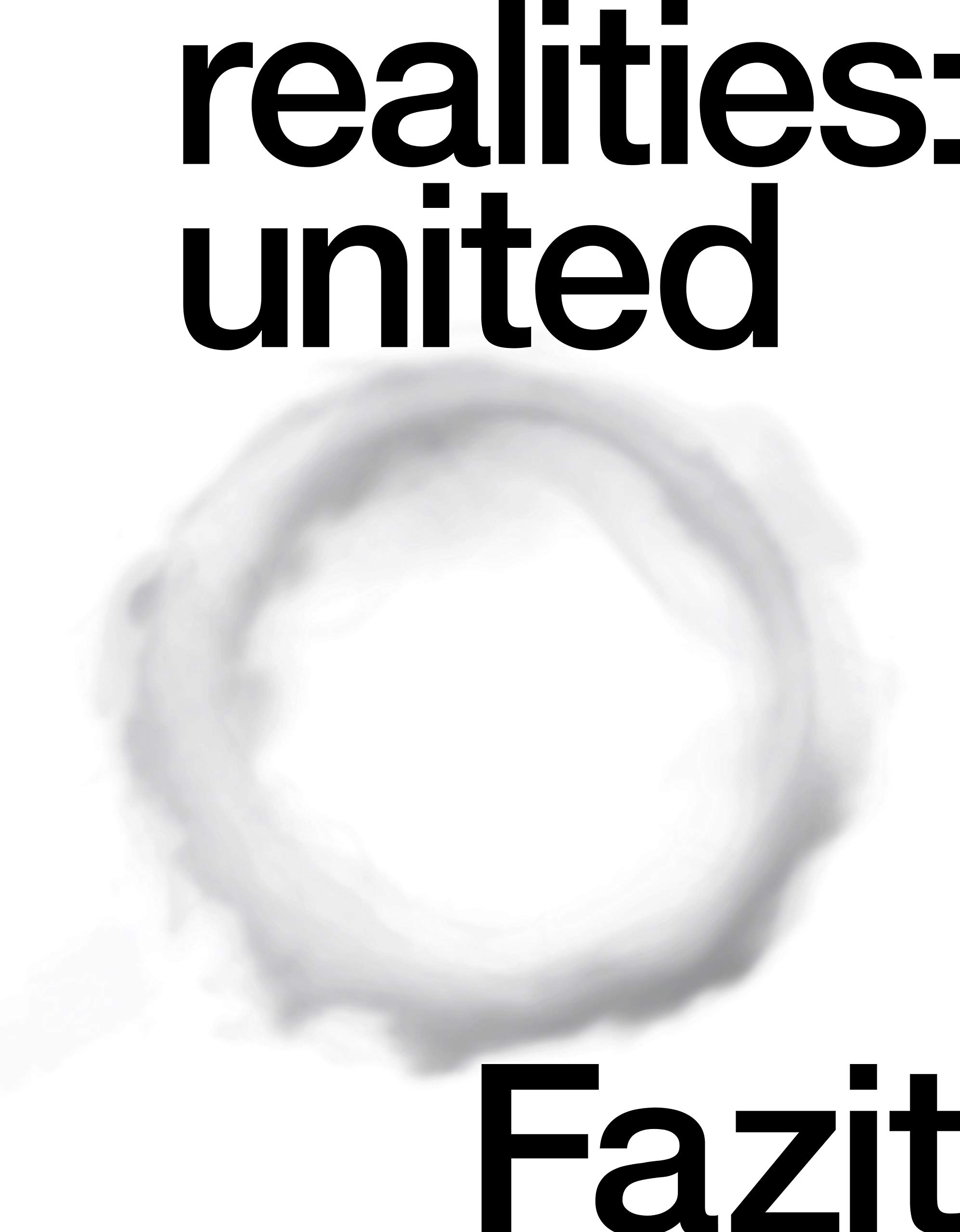 Fazit Realities United monographie architecture contemporaine et art urbain