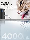 FEELNEEDY 4L Trinkbrunnen für Katzen mit Sensor,Katzenbrunnen Ohne Strom - 6