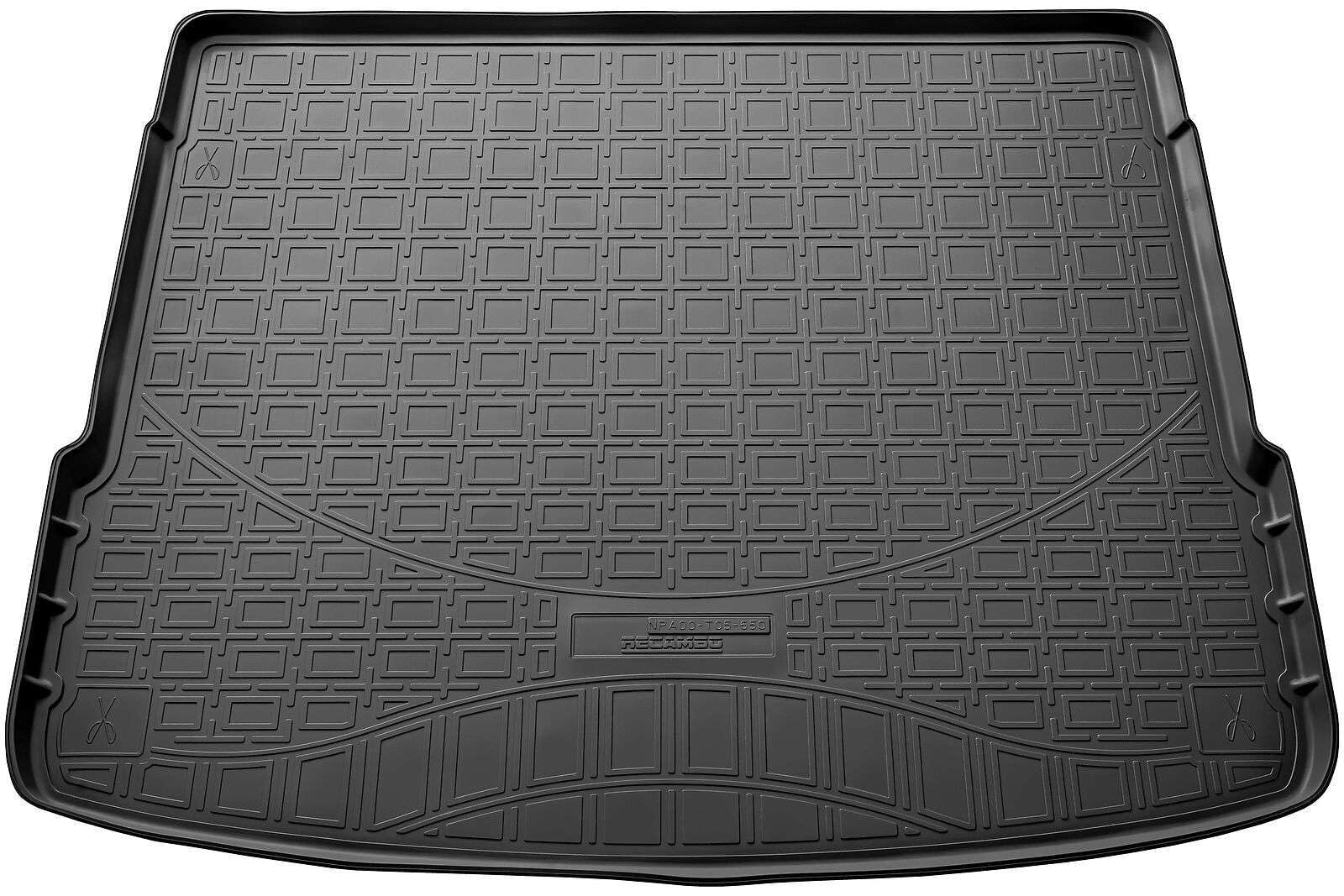 RECAMBO Gummimatten & Kofferraumwanne Set passend für Audi Q5 II | Typ FY | BJ ab 2017> - 100% passgenaue Auto Fußmatten und Kofferraummatte aus hochwertigen rutschfesten TPE - Schwarz