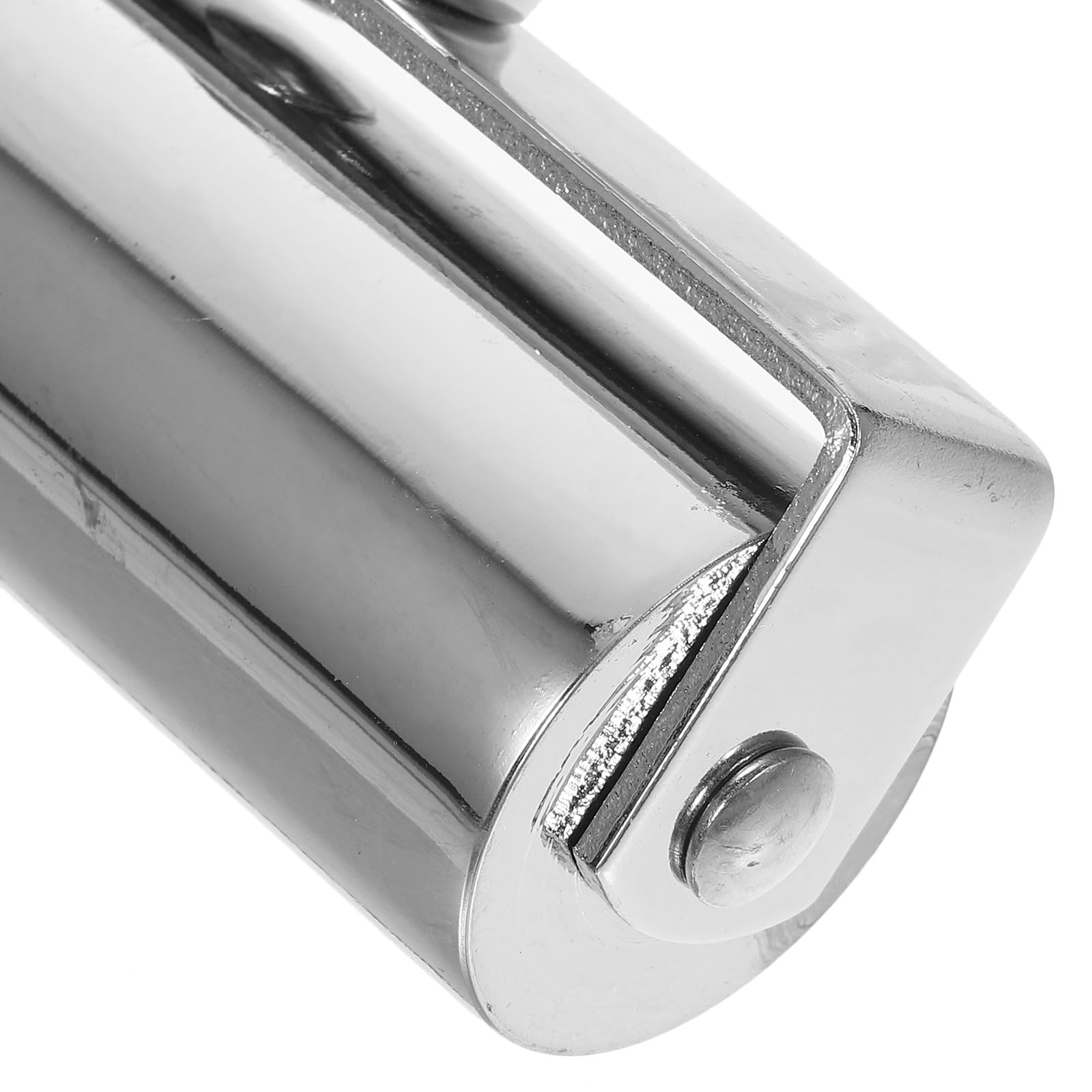 Rodillo de masa premium con mango de madera y rueda de acero inoxidable, herramienta de hornear sin esfuerzo para pizza, pastelería y cocina, bordes lisos para prensado uniforme de la masa