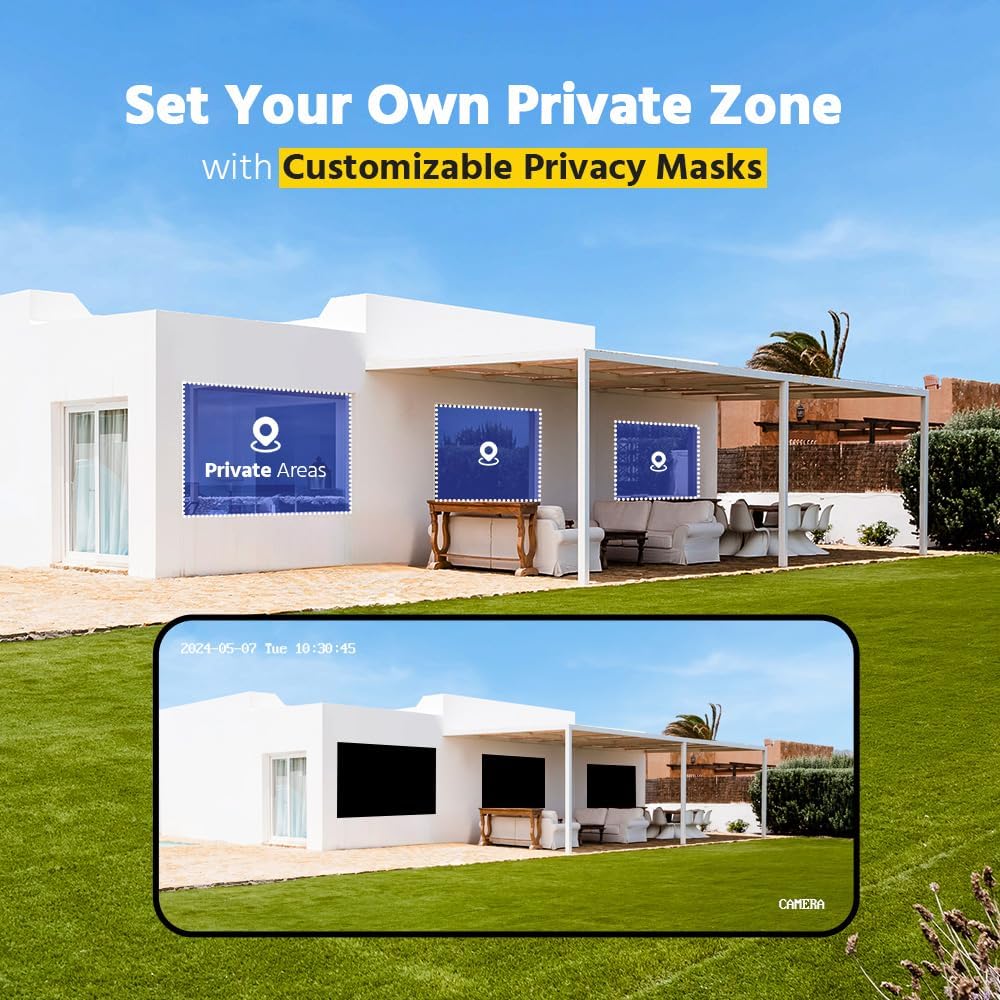 ANNKE 8MP CCTV Camera Systems, 4K 8 Channel H.265+ DVR with 2TB Security Hard Drive, 8 × 8MP Security Turret Camera Outdoor, Smart Human/Vehicle Detection, Night Vision 9 71Tv b07gSL. AC SL1000