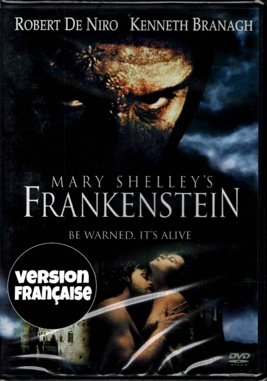Mary Shelley's : Frankenstein (English/French) 1994 (/Full Screen) Régie au Québec [DVD]