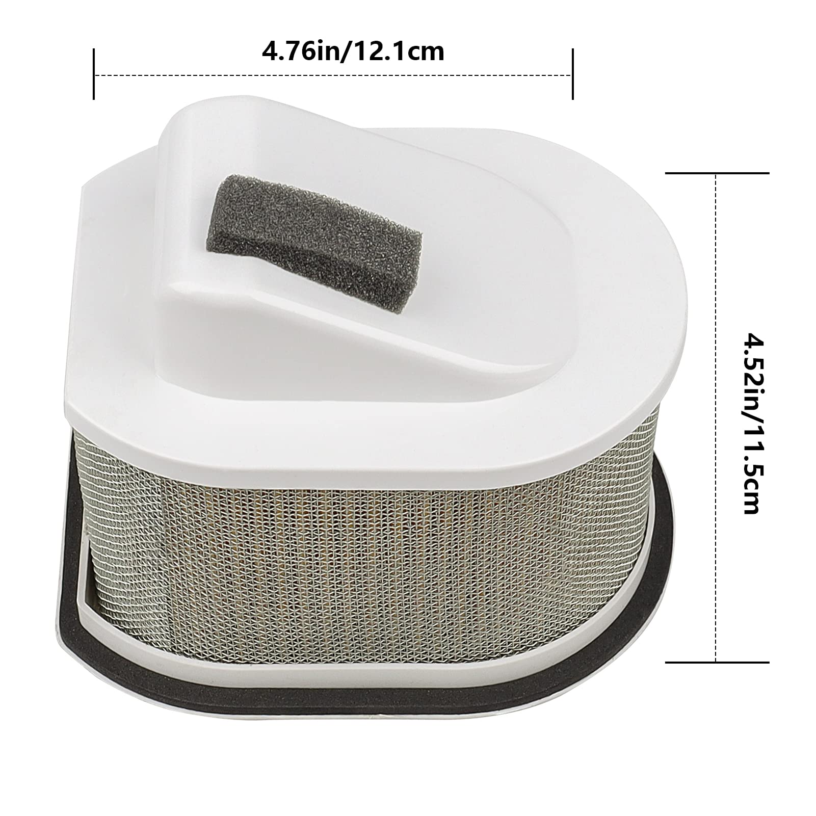 Filtro Dell'aria Per Moto Kawasaki Z750, Z800 E Z1000 (2003-2016) - Alta Prestazione, Lavabile E Riutilizzabile - Foto 3