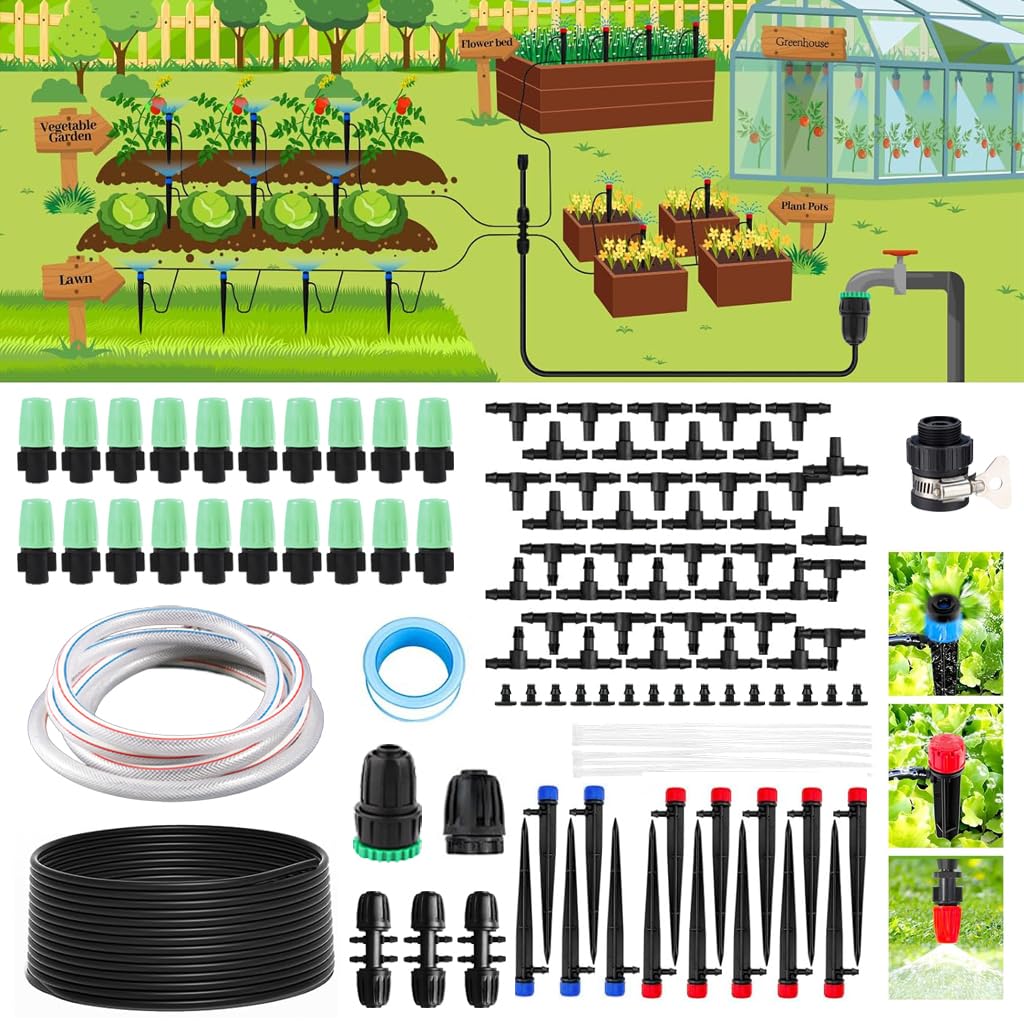 HASTHIP Drip Irrigation Kit - Automatic Watering -12