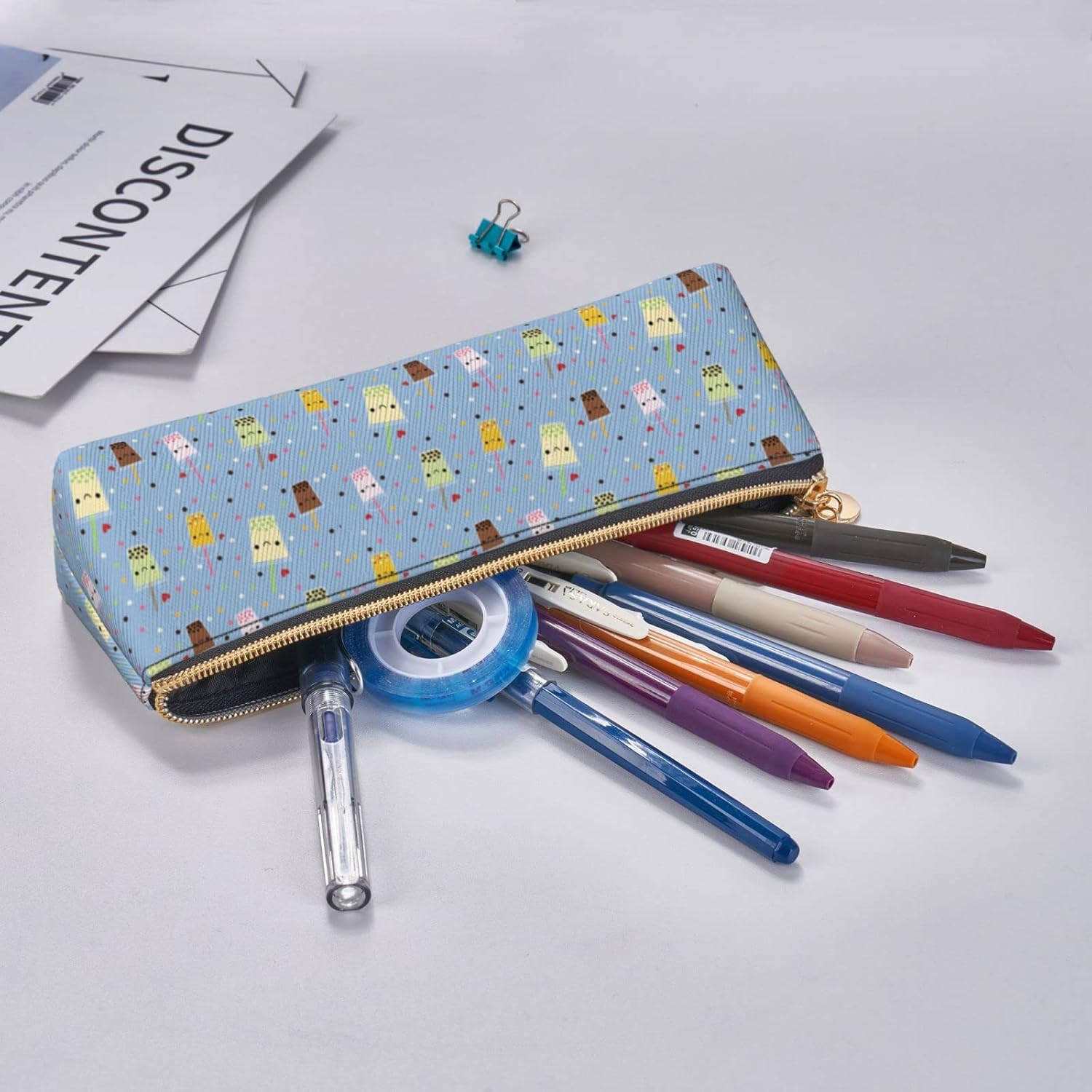 Buy Boba Pencil Case for Women Adult Pencil Bag Aesthetic Pencil Pouch