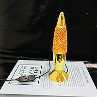 Vista 3 de Mini lámpara de lava con purpurina con enchufe USB, luz nocturna LED multicolor cambiante para regalo de niños, habitaciones de niños, dormitorios