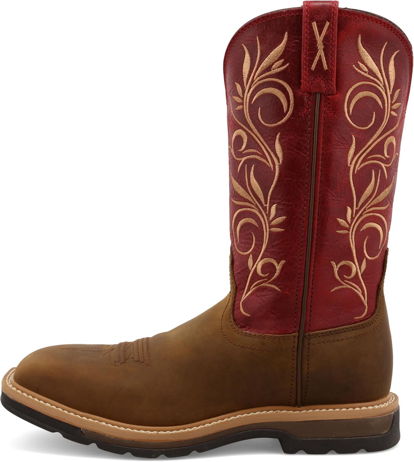 Twisted X Women's Steel Toe Lite Western Work Boot