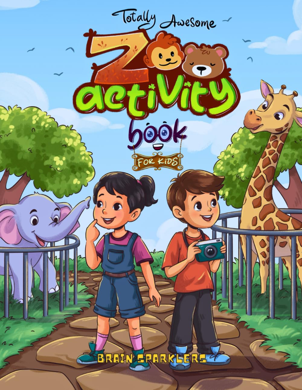 Totally Awesome Zoo Activity Book for Kids: Animal Puzzles, Brain Games, Word Searches, and Exciting Mazes for Young Learners (Totally Awesome age 8 to 12)
