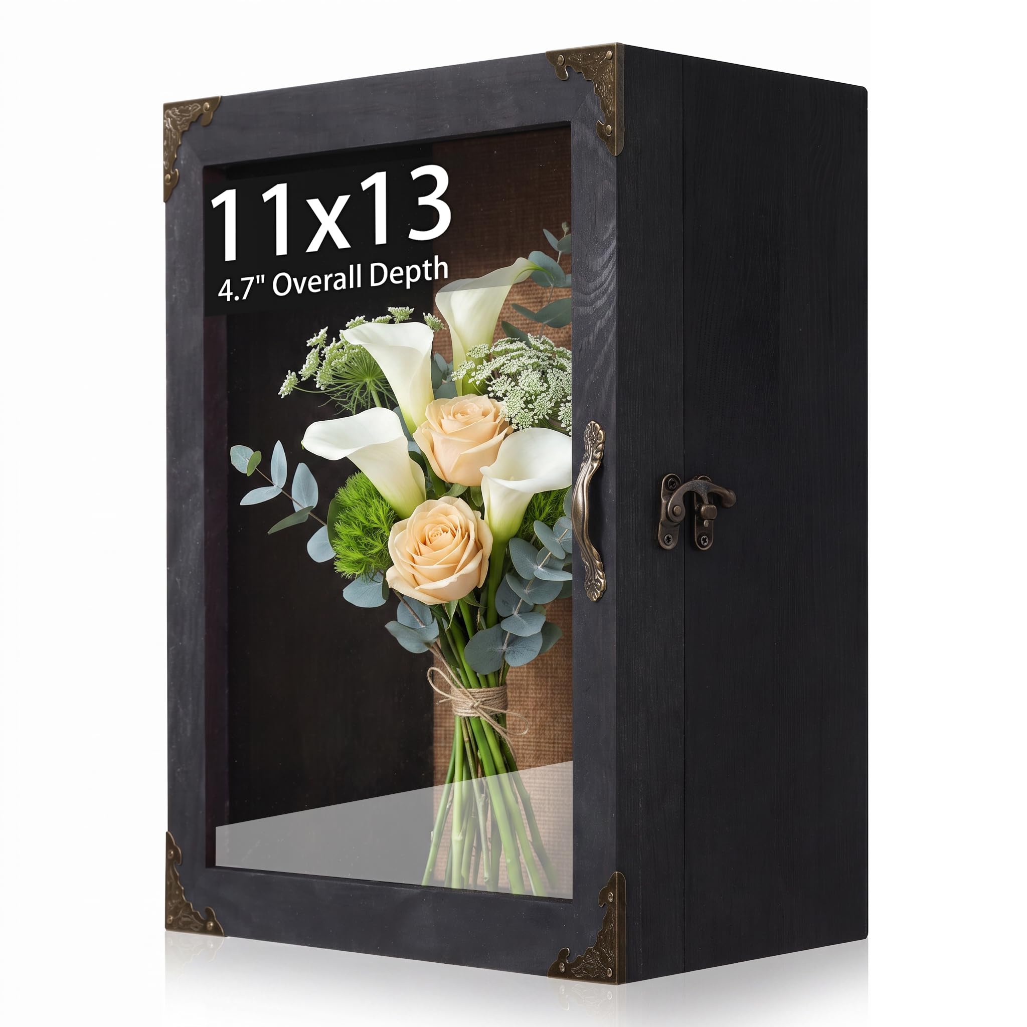 KAASTHAA Shadow Box Frame 11x13, Overall Depth 4.7