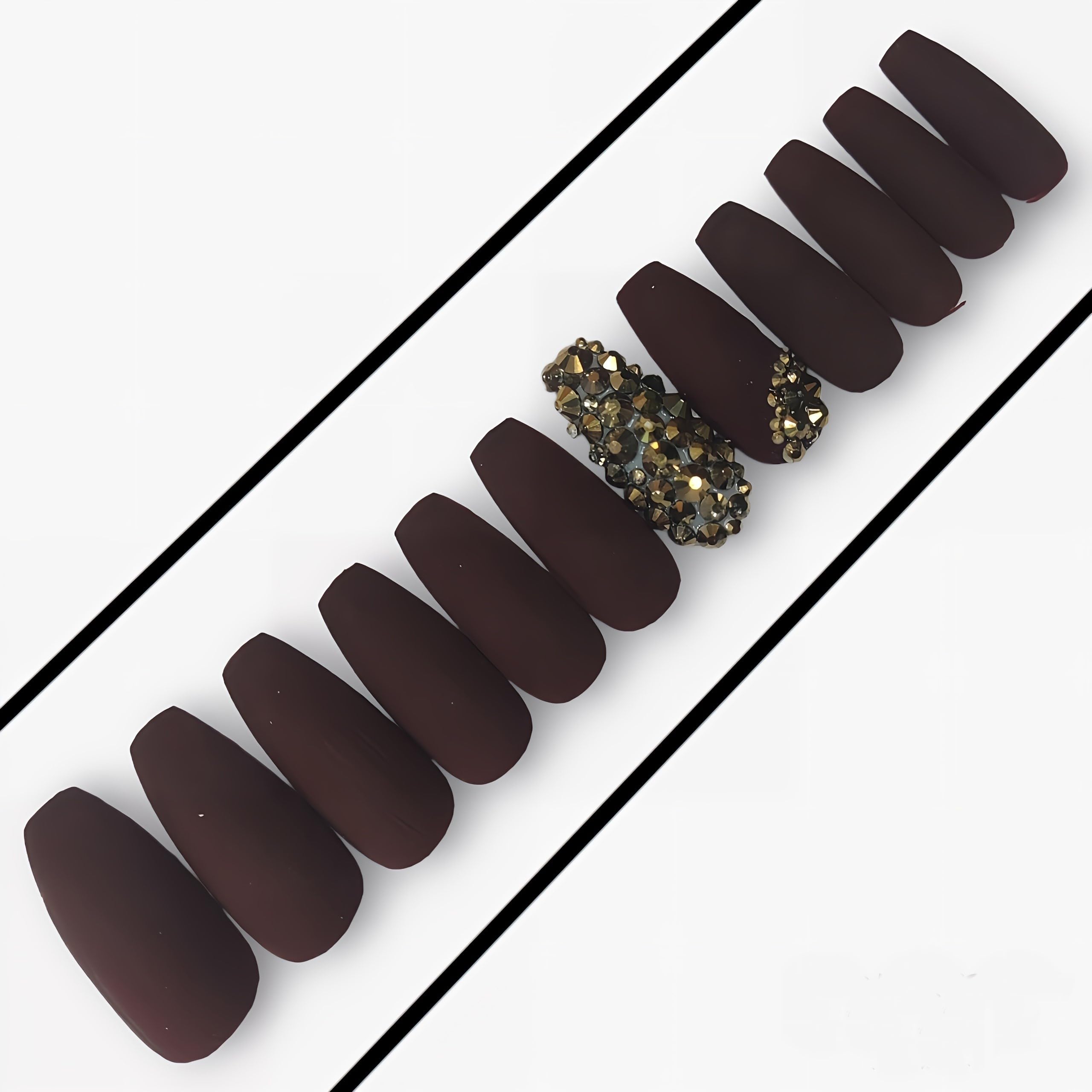 nails extension kit set false fake press on nail sticker wedding glue cutter glossy matt designer glitter studded acrylic long short medium round coffin almond oval ballerina stiletto square toe french swirl floral ombre cat evil eye