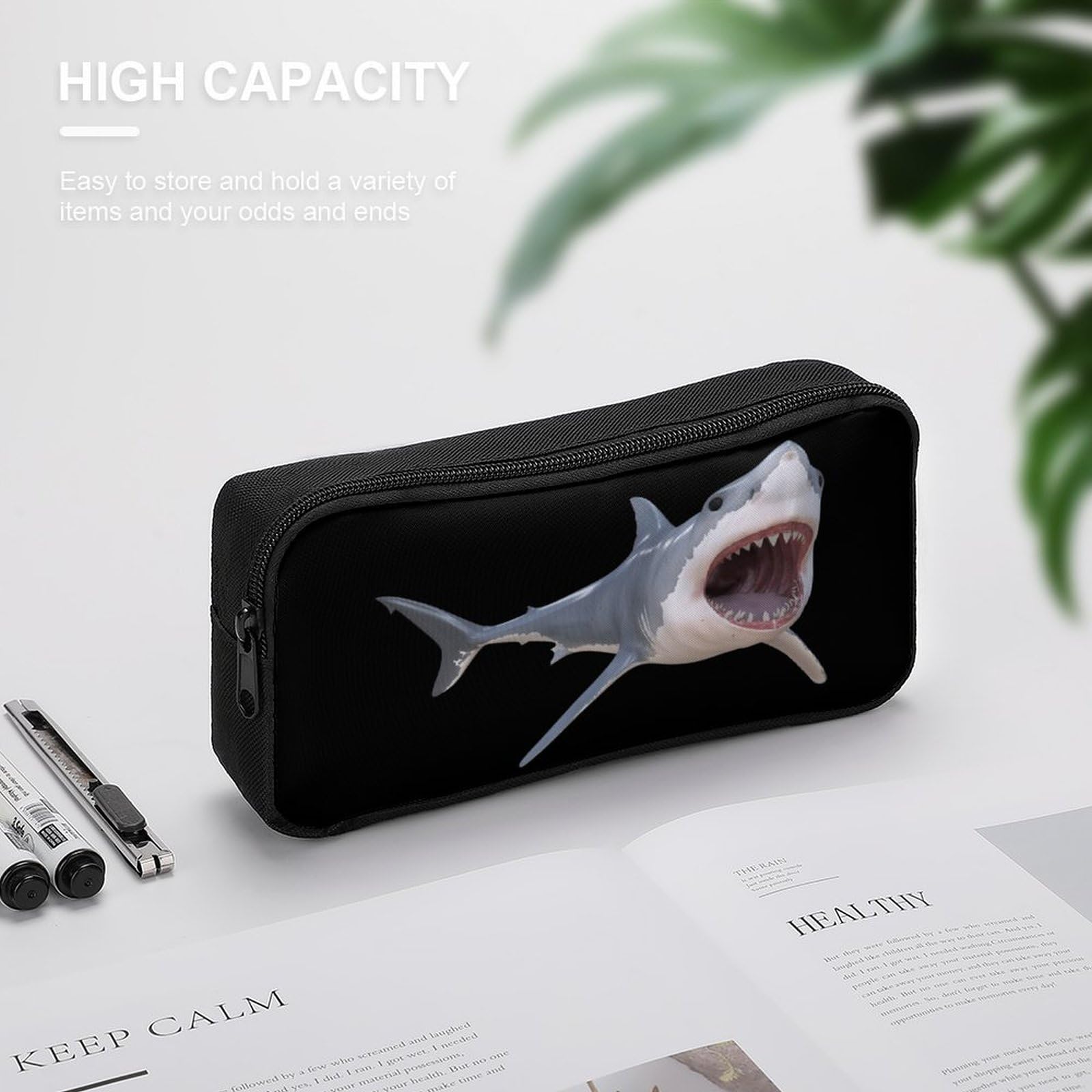 ブリッジング25 収納ケース ブラック サメワッペン Amazon.co.jp: ペンケース さめ サメ Shark ペン袋 筆袋 ペンポーチ 大