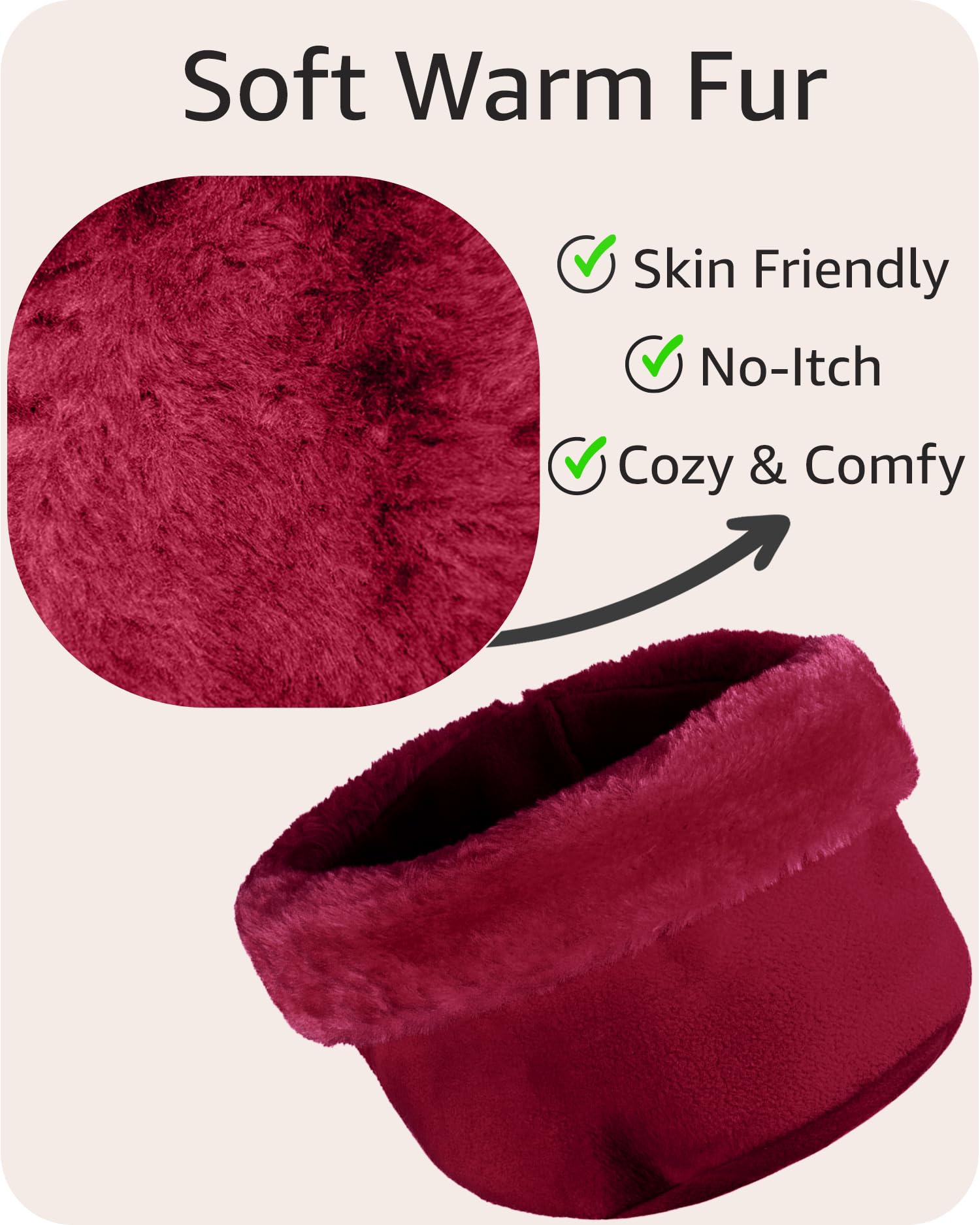 boxed-gifts Women's Warm Fleece Winter - Women's Hat and Glove Set + Hats Gloves Scarves for Women