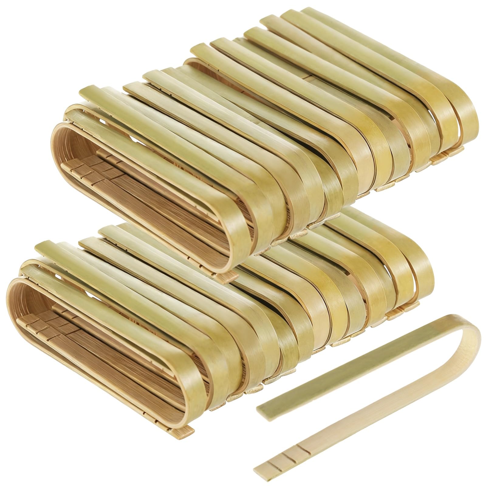 Lot de 200 mini pinces en bois, 4 pouces, bois naturel, embouts antidérapants, pinces jetables compactes pour toast, pain, snacks, thé, amuse-bouches, maison, restaurant, fête