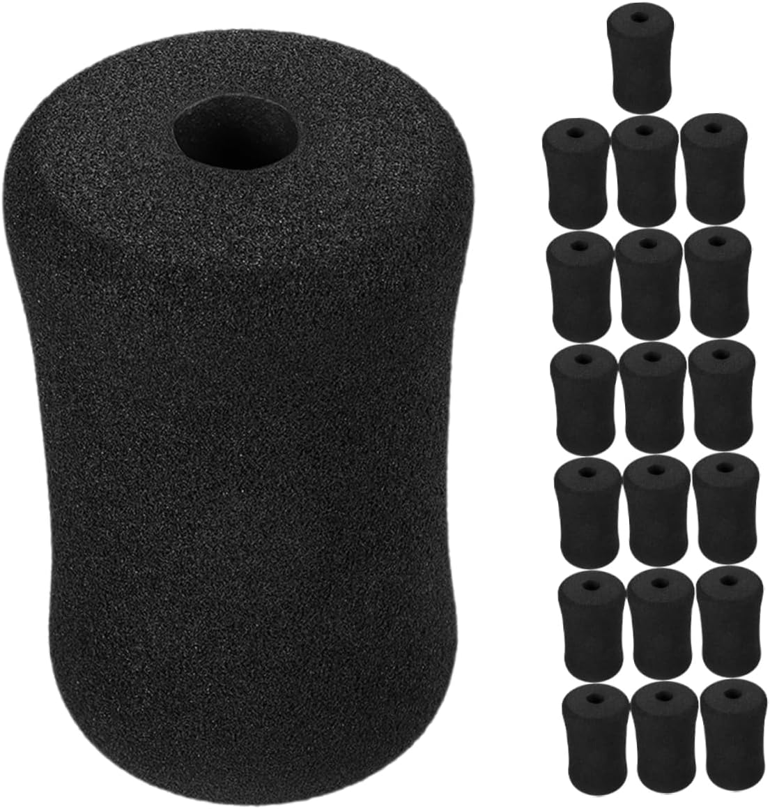 20pcs Foam Foot Pads for Gym Equipment for Cable Machines and Straps Versatile Fitness Accessory for Workouts