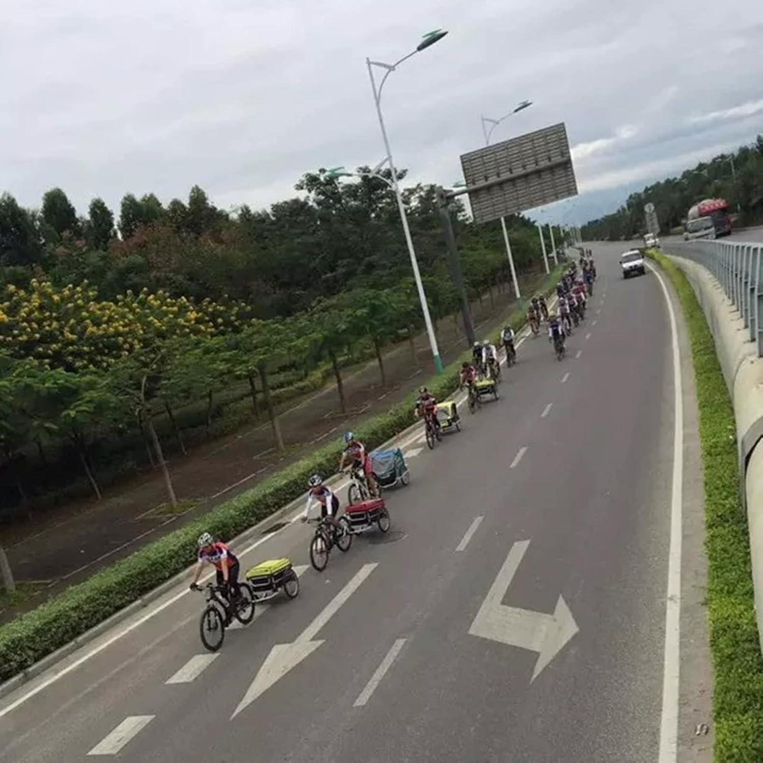 3-in-1 Heavy-Duty Bike Cargo Trailer for E-Bikes - 88 lbs Capacity Bike Trailer Cargo with Removable Waterproof Cover, Bicycle Trailer Cargo, 16" Wheels & Foldable Design, Ebike Trailer