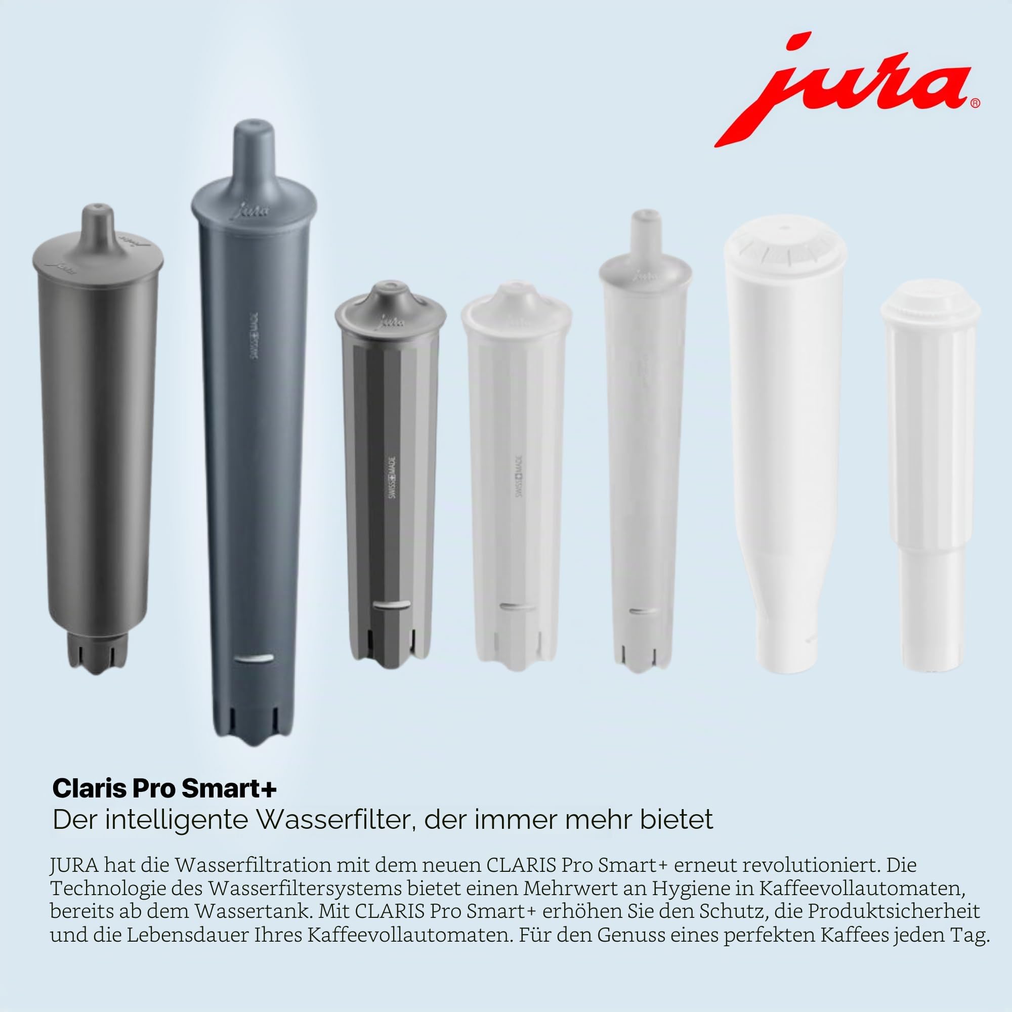 JURA 72819 Claris Pro Smart Filterpatrone 1St Filter