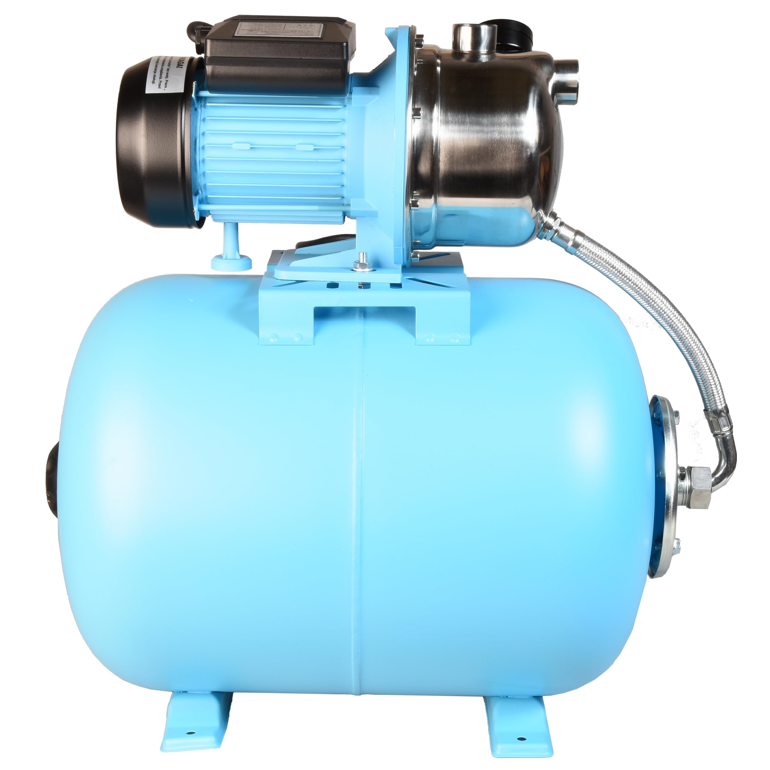 Hydrofor do Wody 50L ZESTAW HYDROFOROWY Pompa Hydroforowa INOX JX 1100 (1100 W, 3600 l/h, max. podnoszenie 50 m) Zbiornik Przeponowy 50 L Osprzęt WYDAJNY