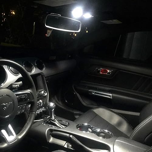 Miniatura 3 de Alla Lighting 10 bombillas LED T10 168 194, 6000 K blanco súper brillante 161 175 2825 W5W bombilla 3014 SMD 12V bombillas de repuesto para