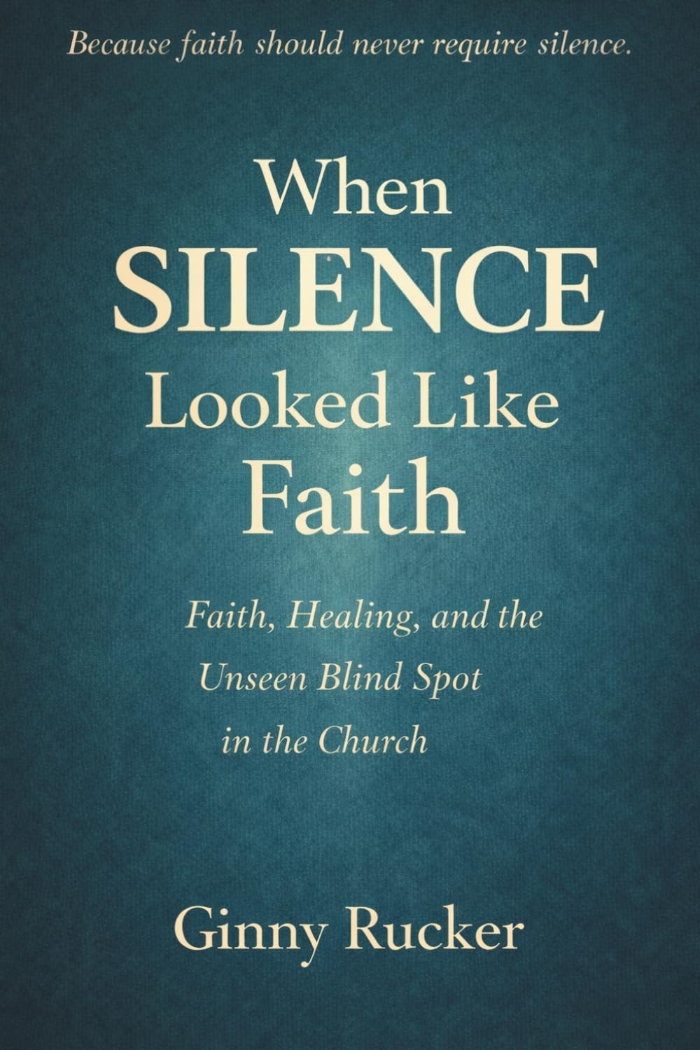 When SILENCE Looked Like Faith