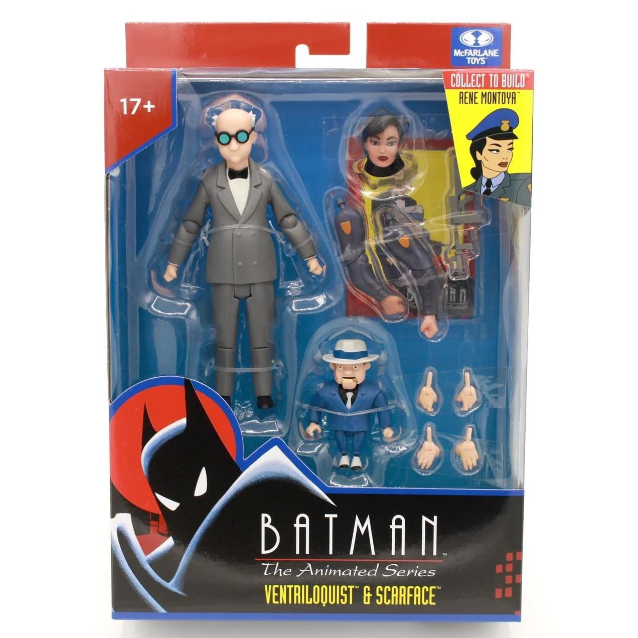 McFarlane DC Direct: Batman The Animated Series 6inch Action Figure Build-A Wave 6 - Ventriloquist & Scarface