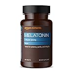 Amazon Elements Melatonin, 3mg, Vegan, Unflavored, 260 Tablets, 8 Month Supply (Packaging may vary)