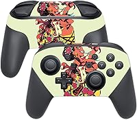 Vista 10 de MightySkins Skin compatible con Nintendo Switch Pro Controller - Alien Battle Funda protectora de vinilo duradera y única Fácil de aplicar