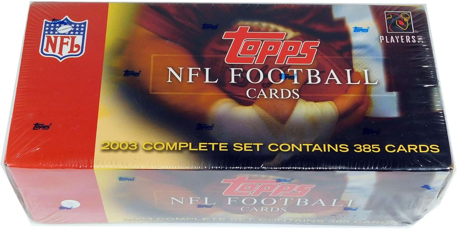 2003 Topps Football Factory Sealed Set (385)