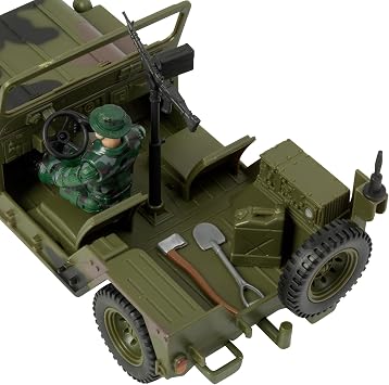 WORLD PEACEKEEPERS from Peterkin | 20cm Military Transportation Vehicle with Articulated Figure | 1:18 Scale | Action Figures & Accessories | Ages 3+