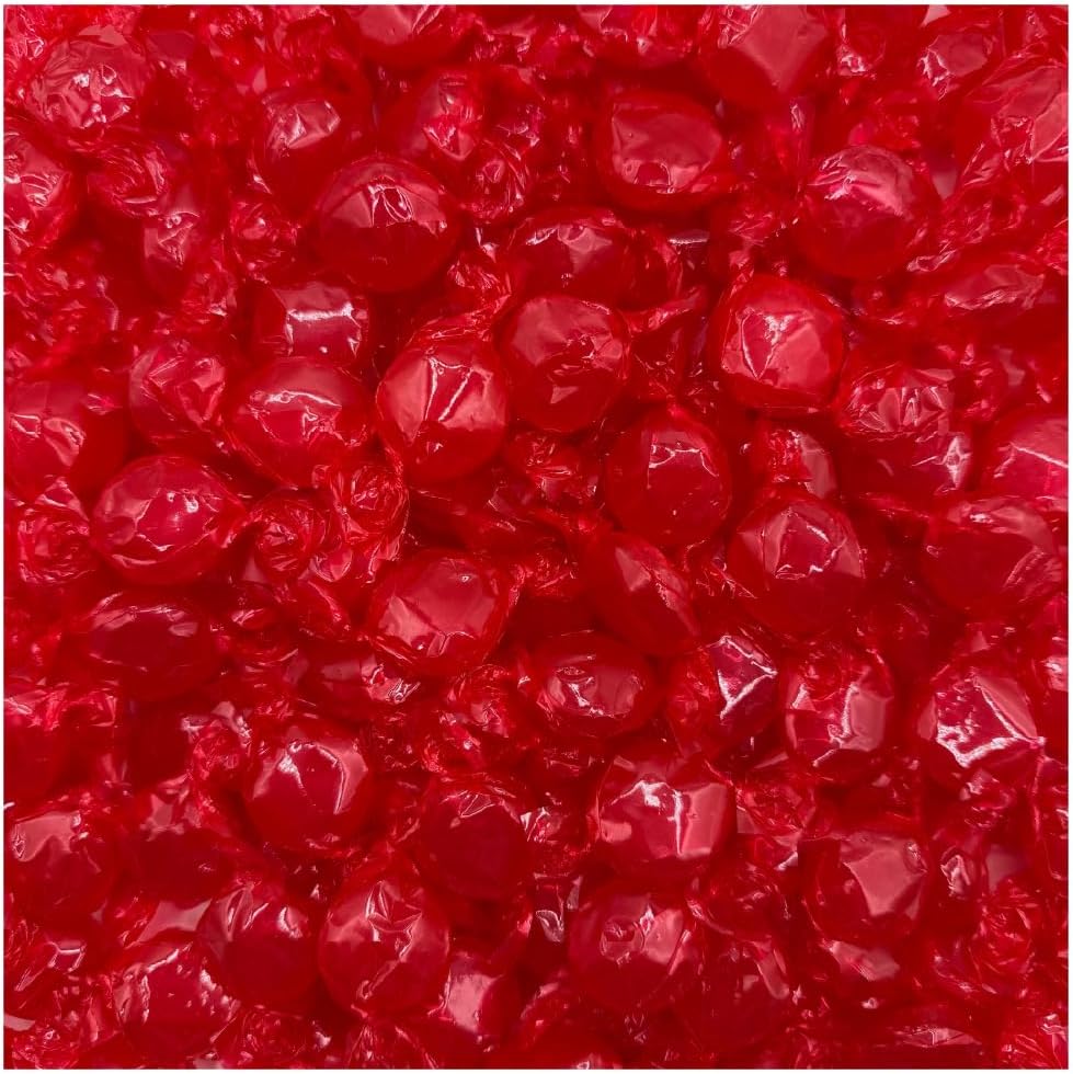Cinnamon Discs Hard Candy - 2 Pound Bulk Pack (About 150 Count) - Red Candies...